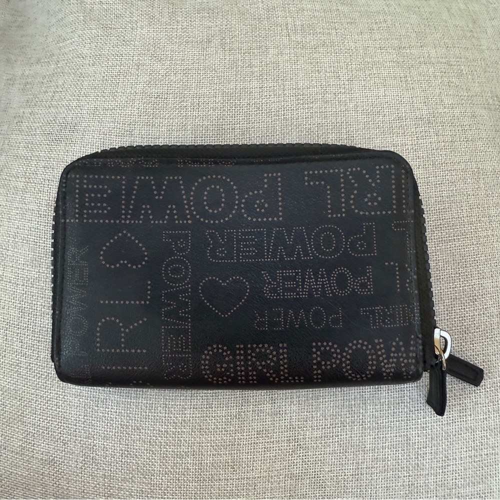 Girl Power Ladies Wrist Wallet No Boundaries Purse Bag Accessory Carrier *NWOT